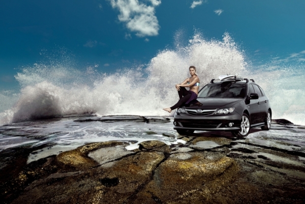 Photograph Rory Carter Subaru Impreza on One Eyeland